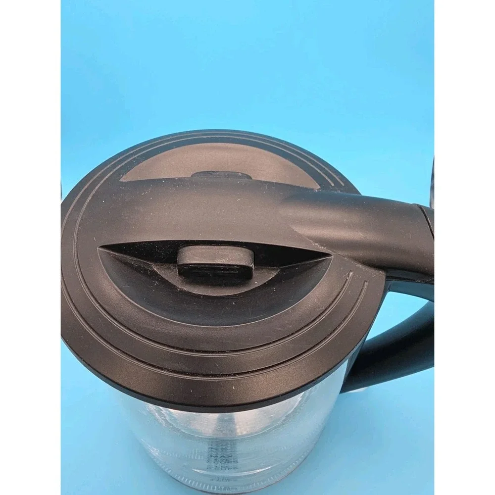 Bella 1.7L Glass Cordless Electric Kettle 1500W Auto Shut-off LED Light Black